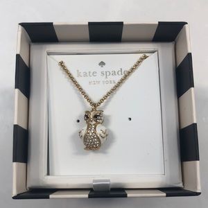 Kate spade owl necklace